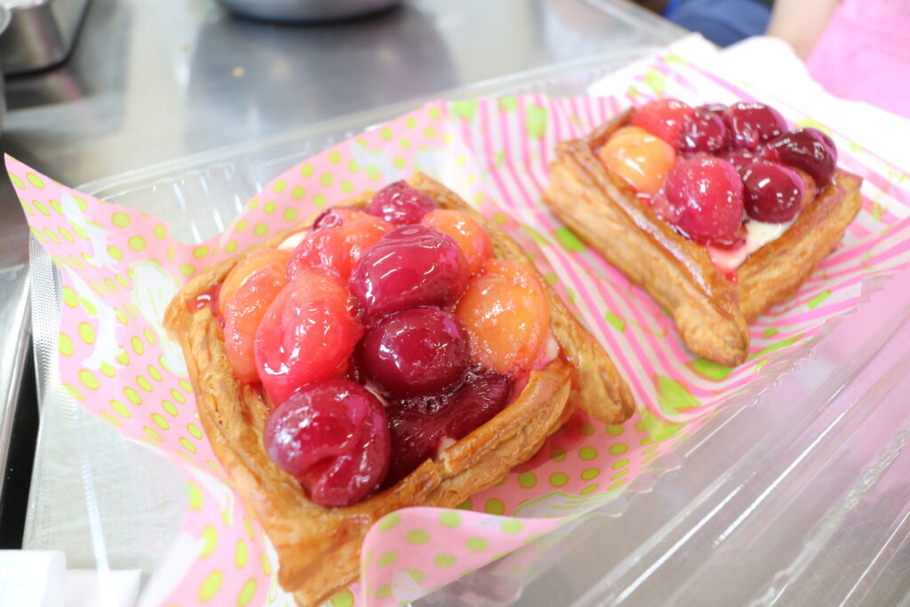 深川さくらんぼ食べ放題・パイとスムージー作り体験!