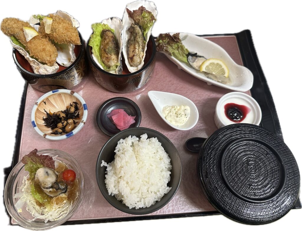 南幌引き馬綱乗馬体験・牡蠣三昧御膳・なんぽろ温泉ハート＆ハートの温泉入浴！