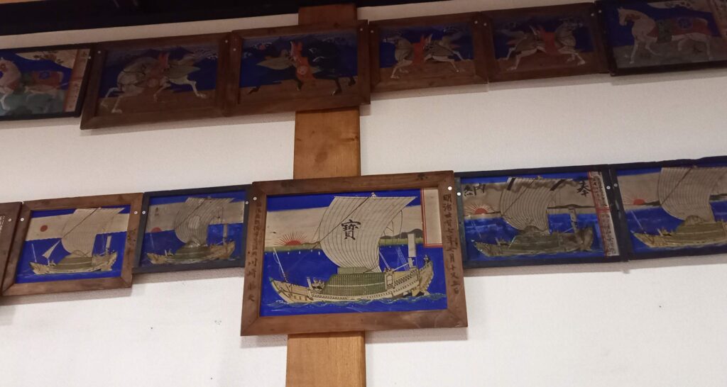 ＜北前船シリーズ・第１弾＞小樽船絵馬めぐりとフェリーランチ・天狗山